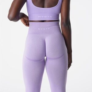 NVGTN Curve Seamless Leggings – Lilac – Medium